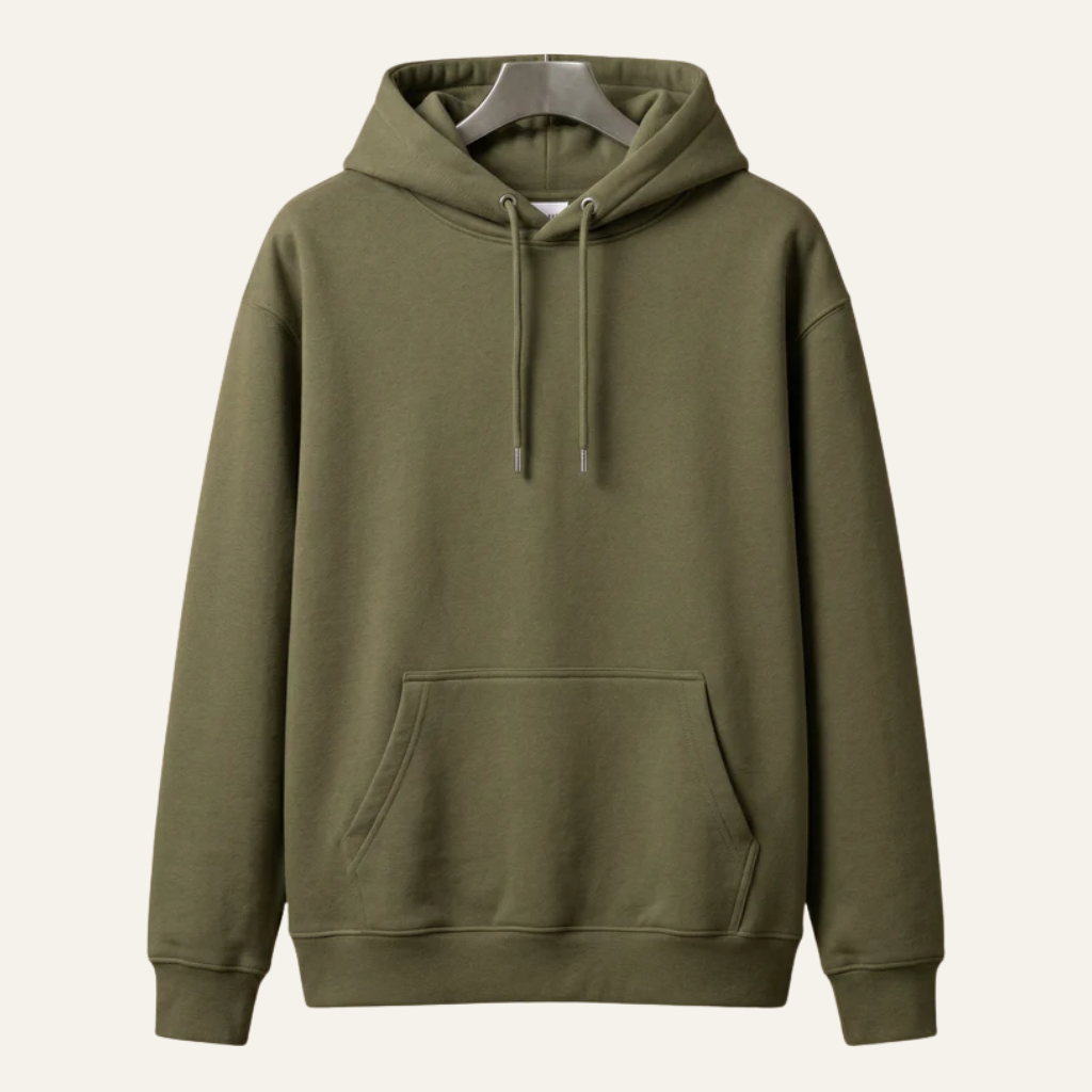 Utility Hoodie — Olive