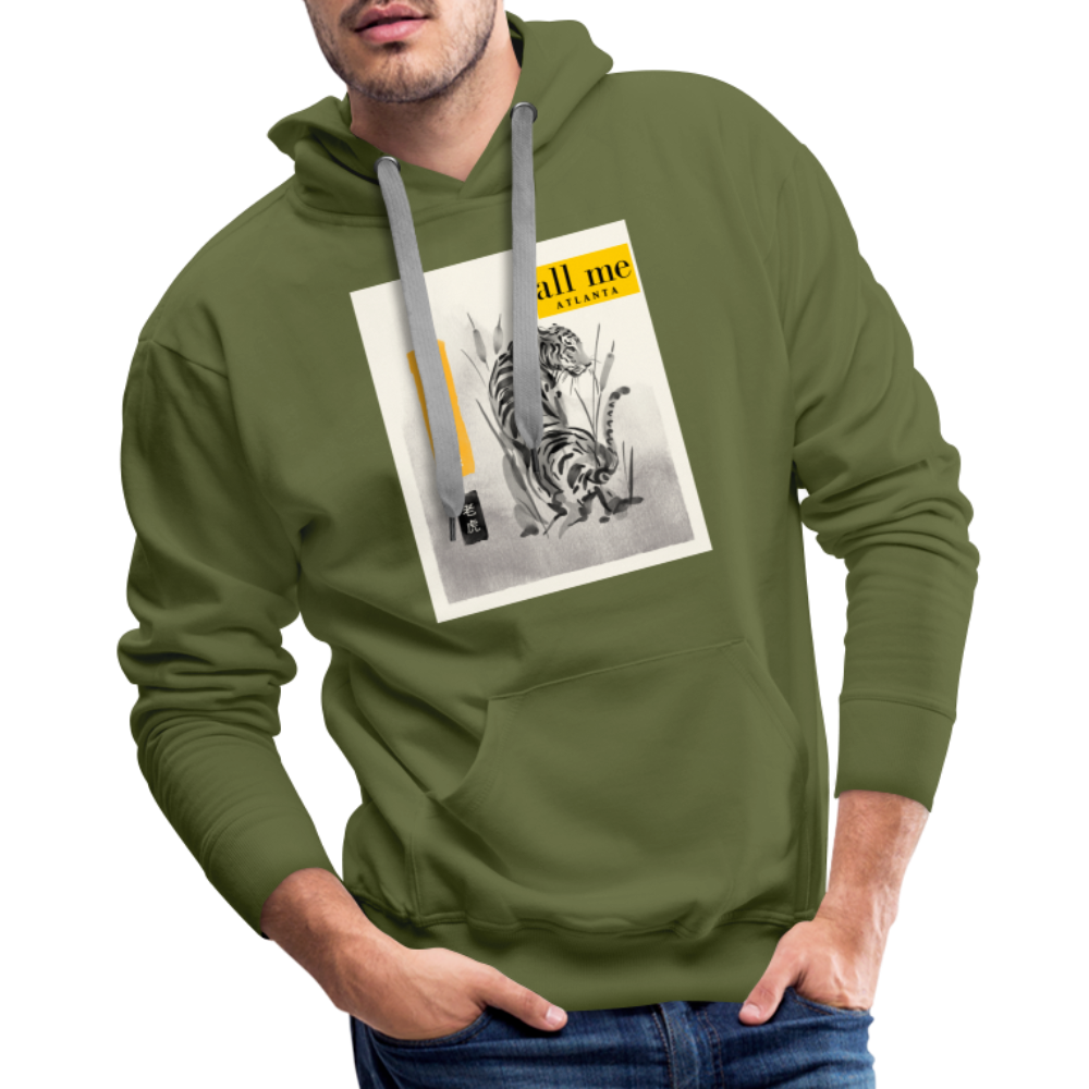 Men’s Premium Hoodie - olive green