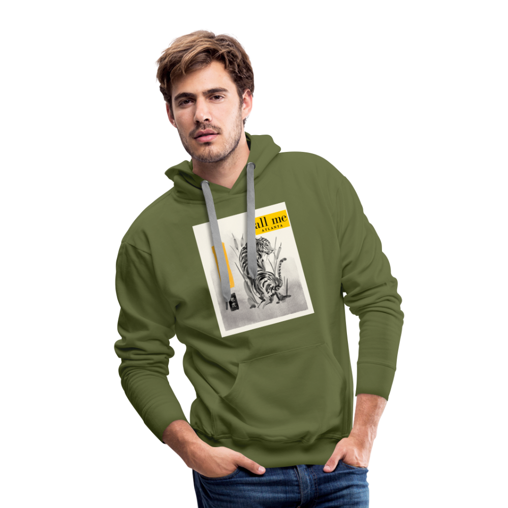 Men’s Premium Hoodie - olive green