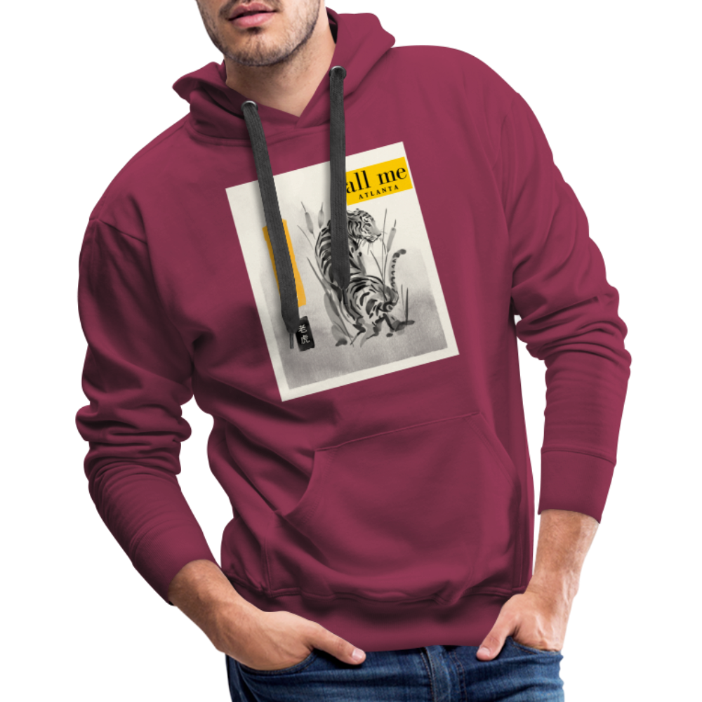 Men’s Premium Hoodie - burgundy