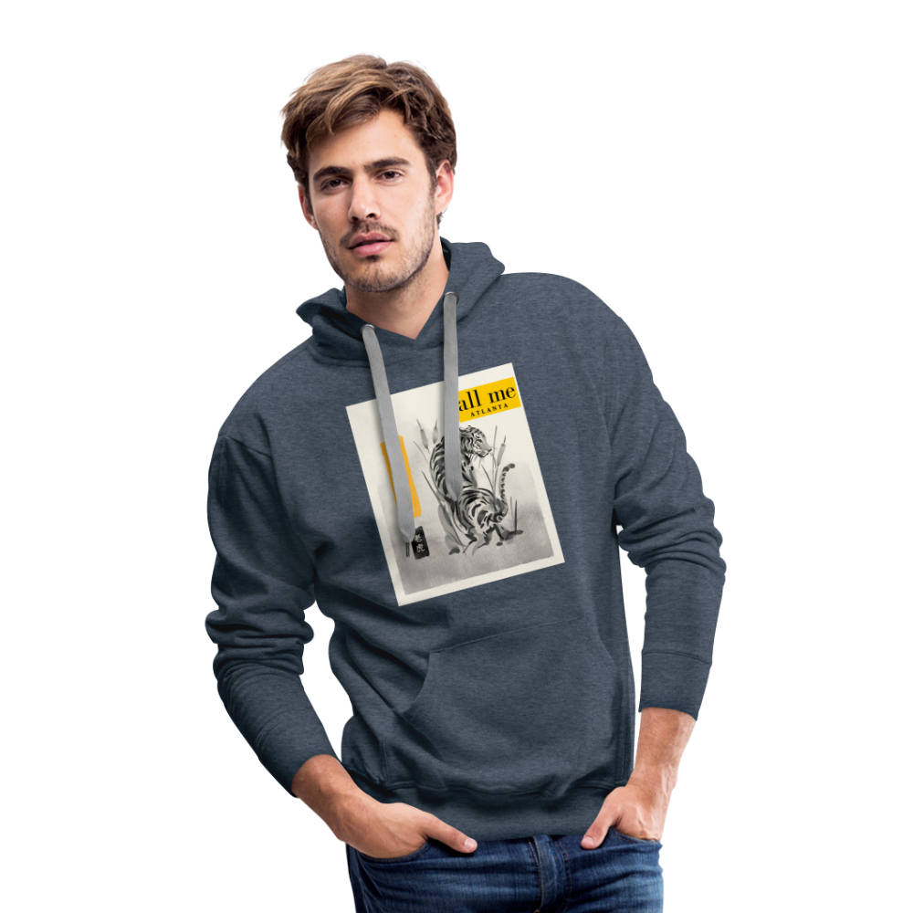 Men’s Premium Hoodie - heather denim