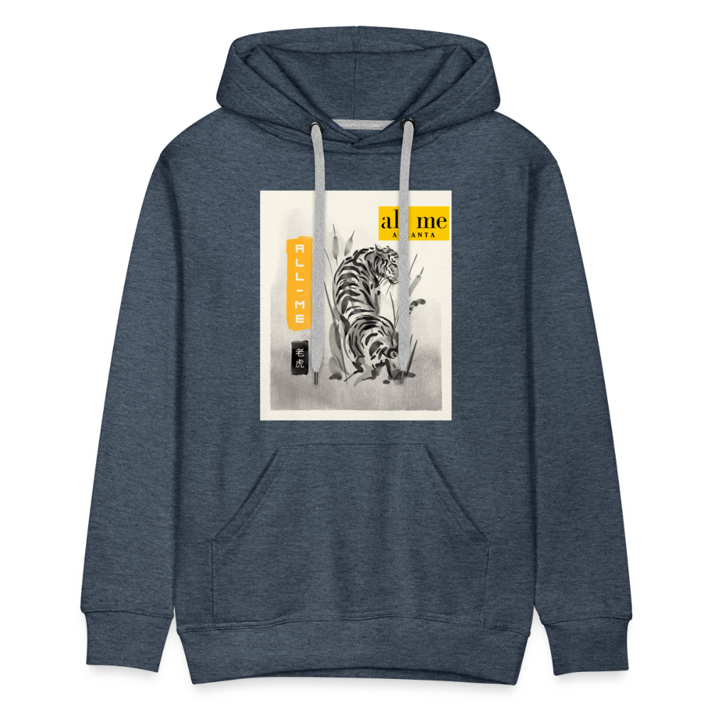 Men’s Premium Hoodie - heather denim