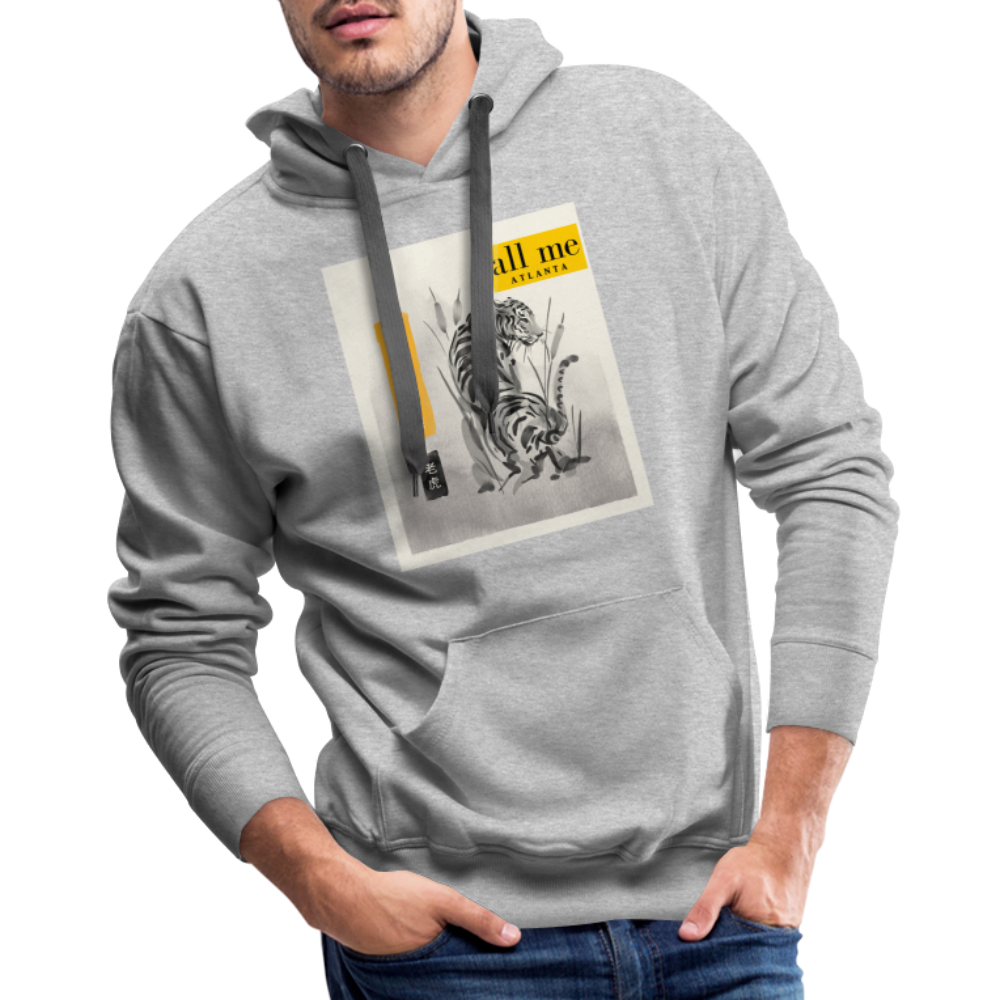 Men’s Premium Hoodie - heather grey