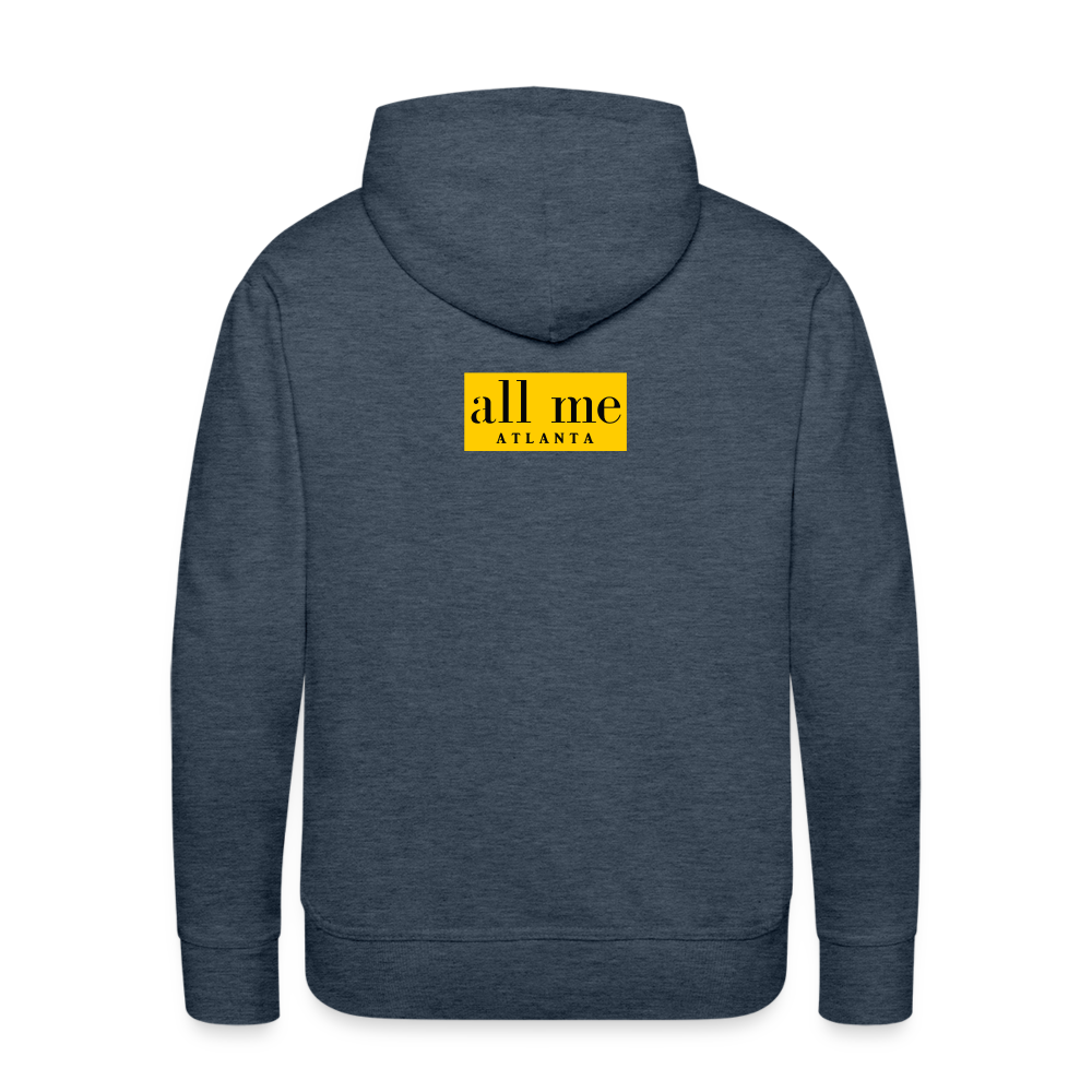 Men’s Premium Hoodie - heather denim