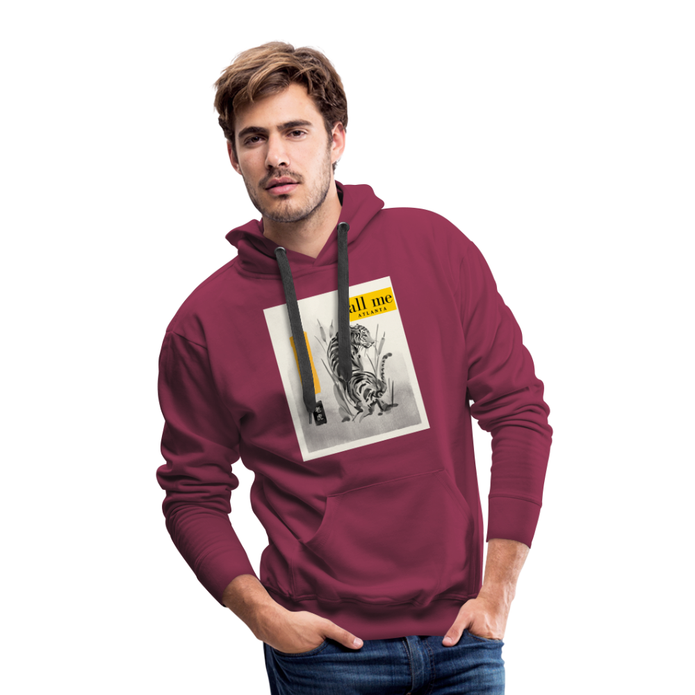 Men’s Premium Hoodie - burgundy