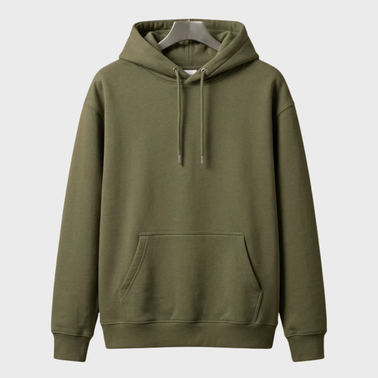 Utility Hoodie — Olive