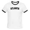 Men's Ringer T-Shirt - white/black