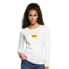 Women's Premium Long Sleeve T-Shirt - white