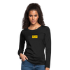 Women's Premium Long Sleeve T-Shirt - black