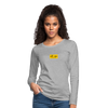 Women's Premium Long Sleeve T-Shirt - heather gray