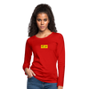 Women's Premium Long Sleeve T-Shirt - red