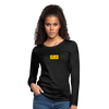 Women's Premium Long Sleeve T-Shirt - charcoal grey