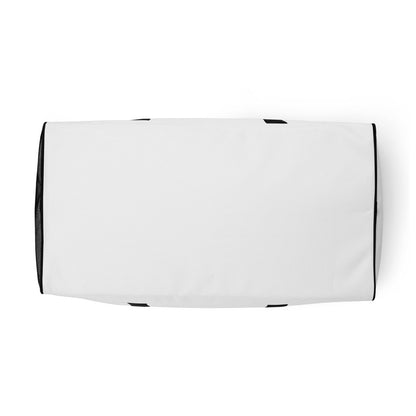 black & white all me duffle bag