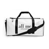 black & white all me duffle bag