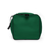 green & black duffle bag