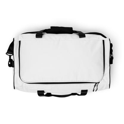 black & white all me duffle bag